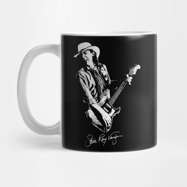 Stevie Ray Vaughan <> Graphic Design by RajaSukses